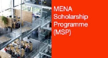 MENA Scholarship Programme (MSP)