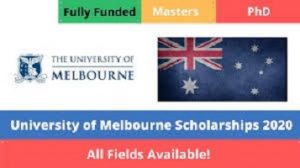 University of Melbourne Scholarships 2022
