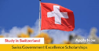 Swiss Government Excellence Scholarships for Foreign Students 2022