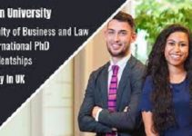 International Ph.D. Studentships In Faculty Of Business And Law In the UK