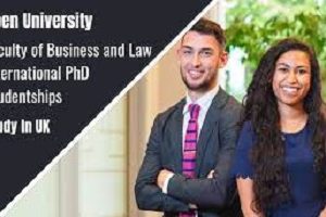 International Ph.D. Studentships In Faculty Of Business And Law In the UK