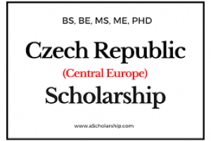 Czech Government Scholarship 2022