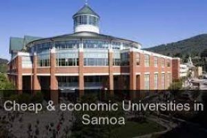 Cheap Universities in Samoa