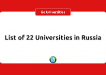 List of Universities in Russia