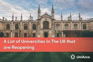 List of Universities in the United Kingdom